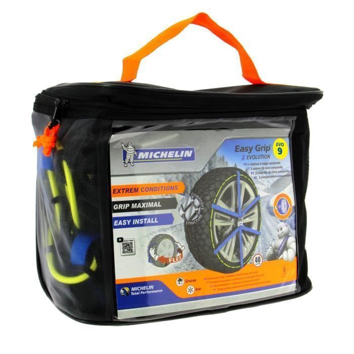 Cadenas para nieve MICHELIN Easy Grip Evolution 9