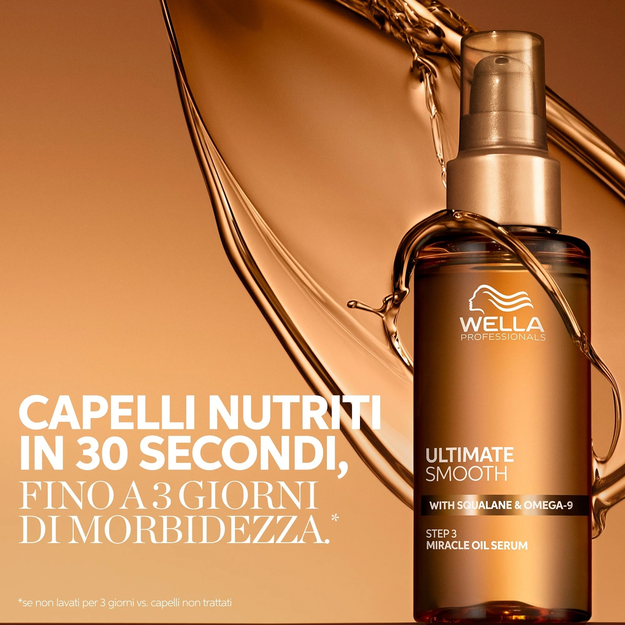 Ultimate Smooth Ultimate Smooth Miracle Oil Serum - Olio Capelli Styling & Finish, Siero Capelli Styling & Finish