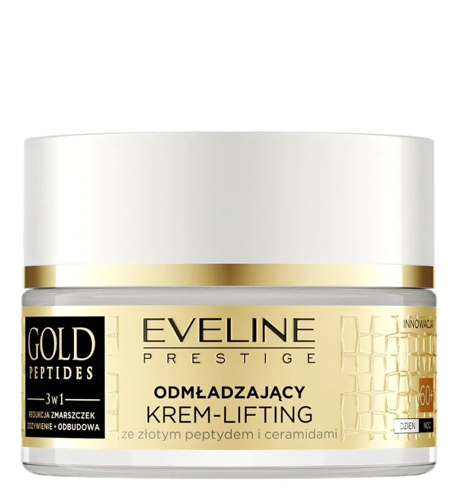 Eveline Gold Peptides Ujędrniający krem-lifting 60+ na dzień i na noc