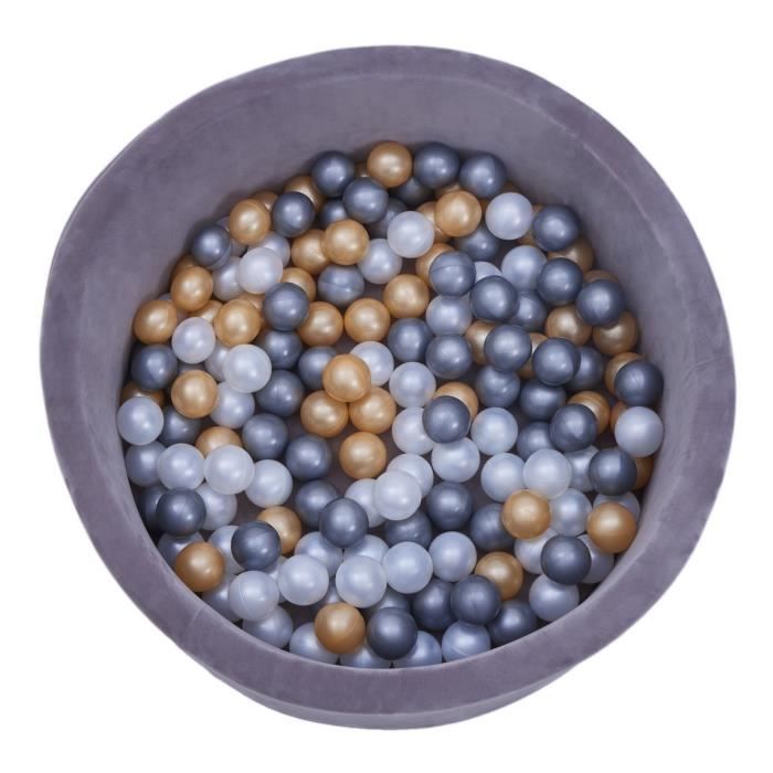 Children's Ball Pit - SUNNY Boaz - Velvet Grey - 160 balls - Ages 2+