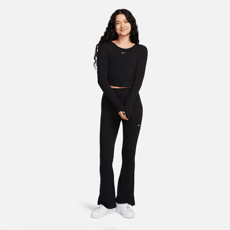 Sportkleding Chill Knits top met lange mouwen en mini-ribbels