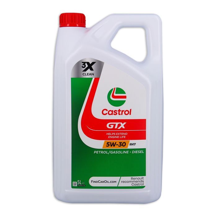 Aceite de motor - CASTROL GTX 5W-30 RN17 - 5L - 5W30