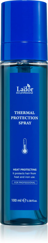 spray de proteção térmica La'dor protege o cabelo contra altas temperaturas.