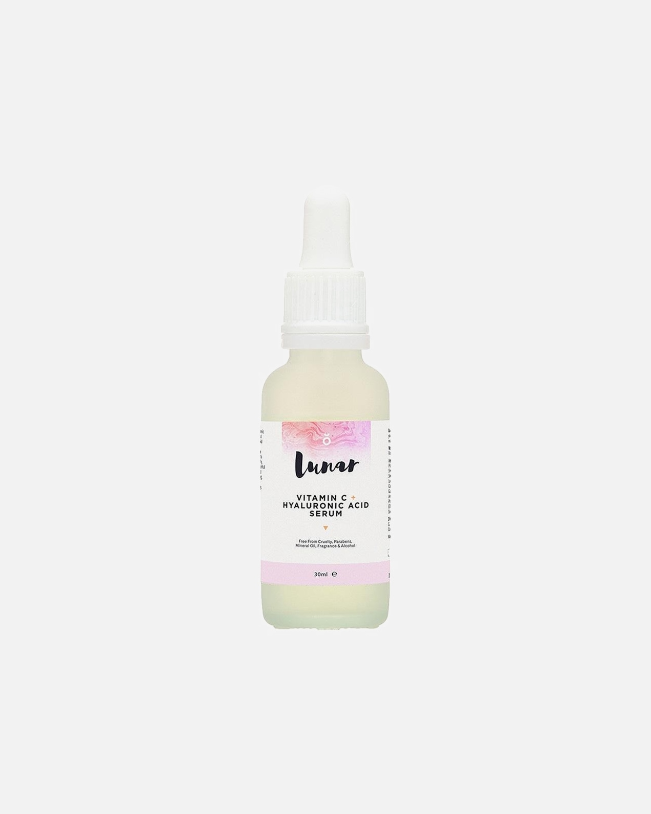 Crema facial Lunar Glow con vitamina C y sérum de ácido hialurónico – 30 ml