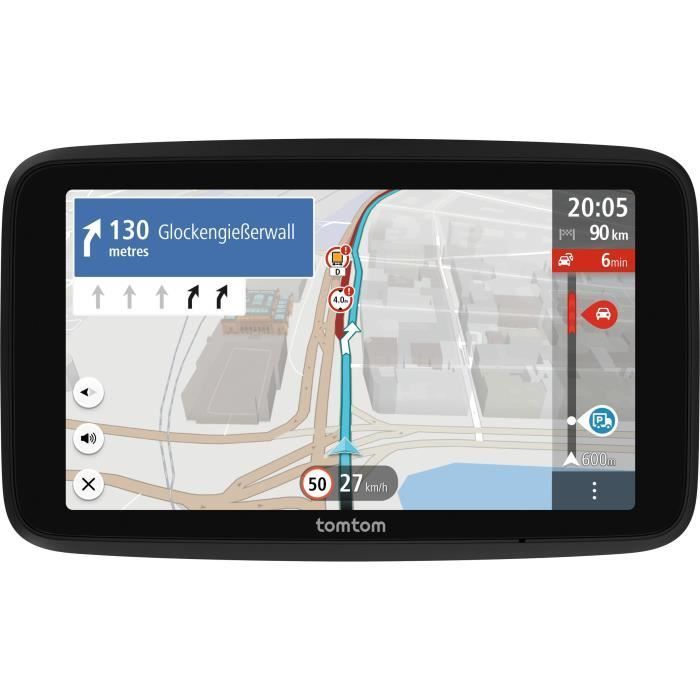 TomTom - GO Professional 5 de 2.ª generación - GPS para camiones, autobuses y coches - Pantalla de 5 pulgadas - TomTom Traffic - Mapa europeo -