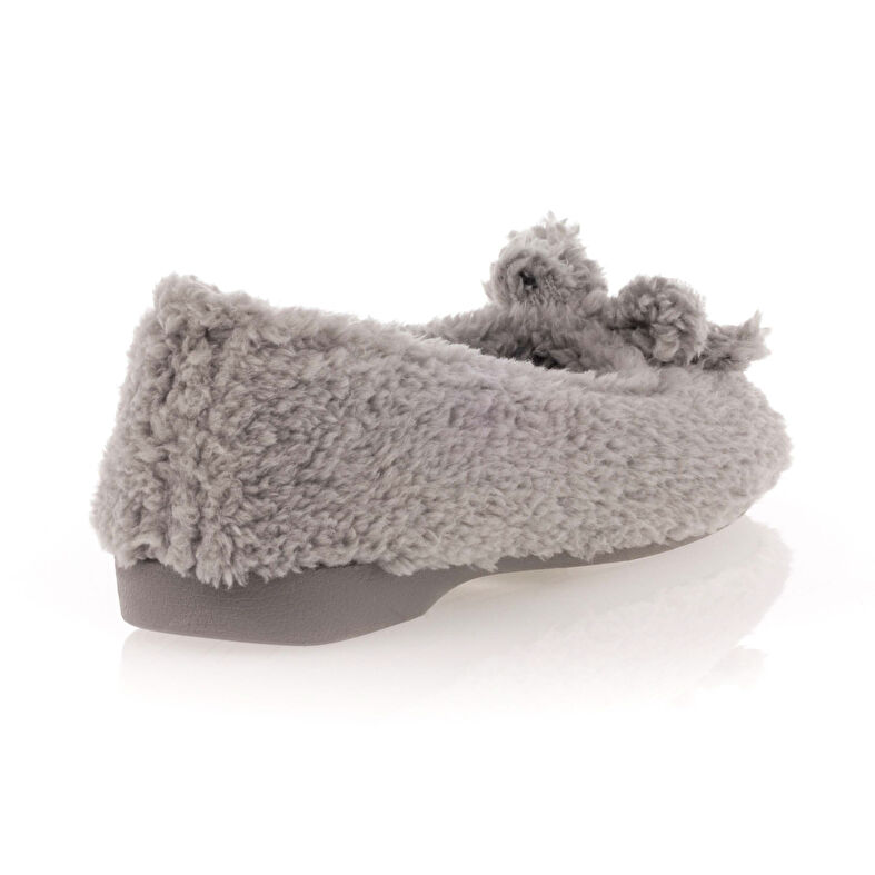 Pantofole grigie da donna