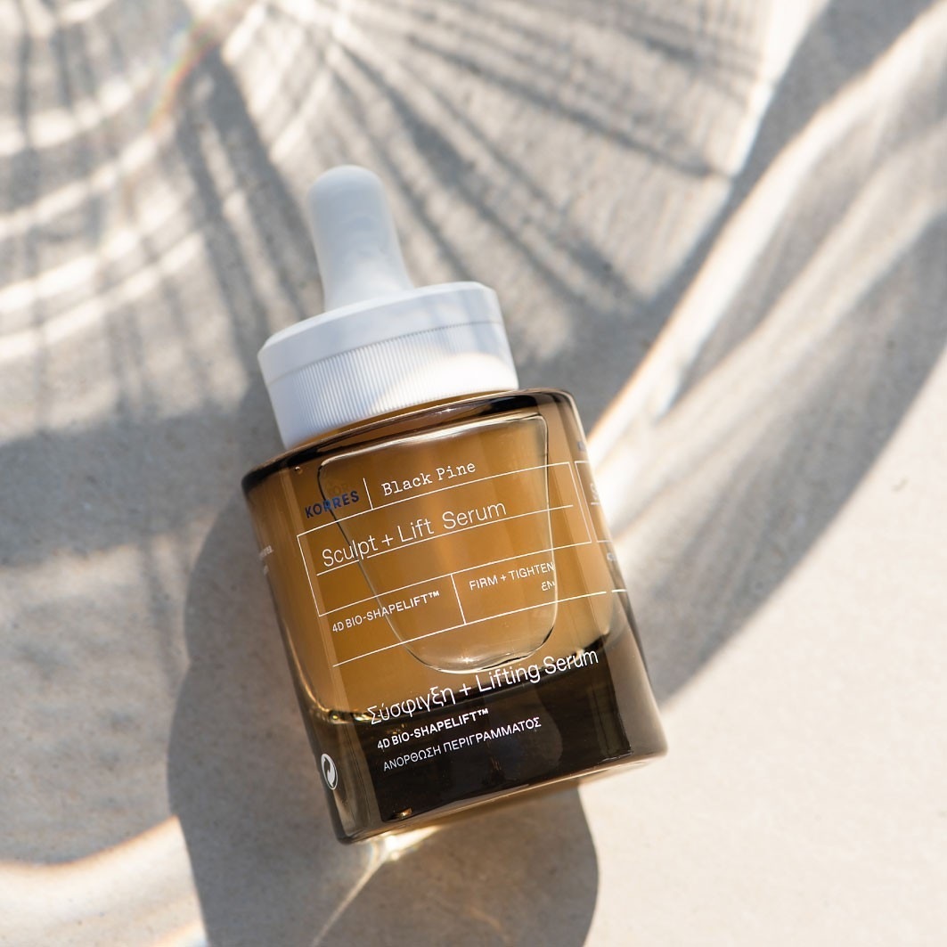 KORRES serum proti staranju Black Pine Sculpt + Lift Serum - 30 ml