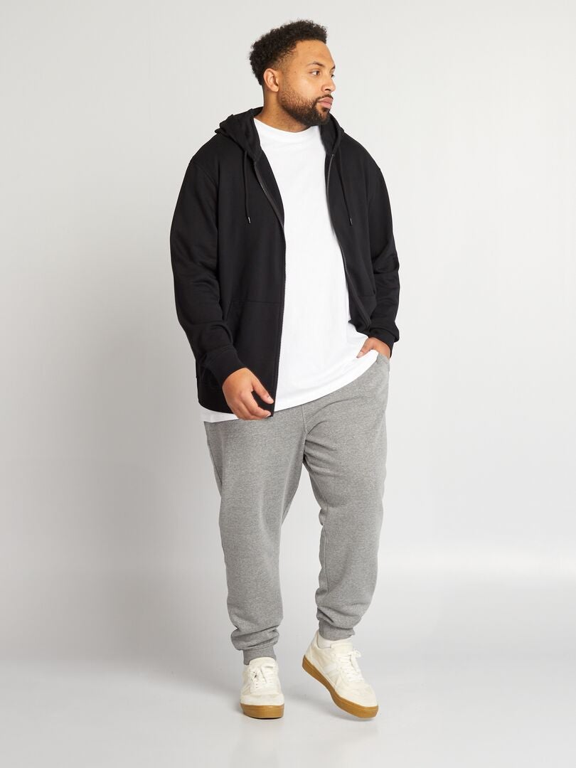 Fleece joggingbroek - GRIJS