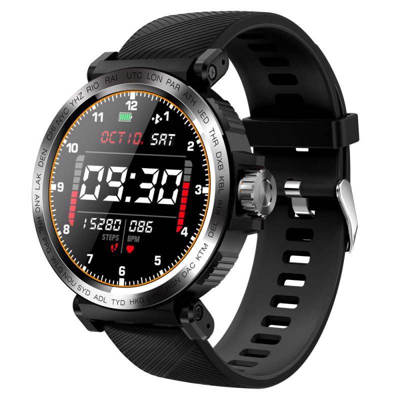 S18 Smart Watch Full Screen Touch IP68 Waterproof Sport Smartwatch Clock Heart Rate Monitor for IOS Android Phone Smart Wearable