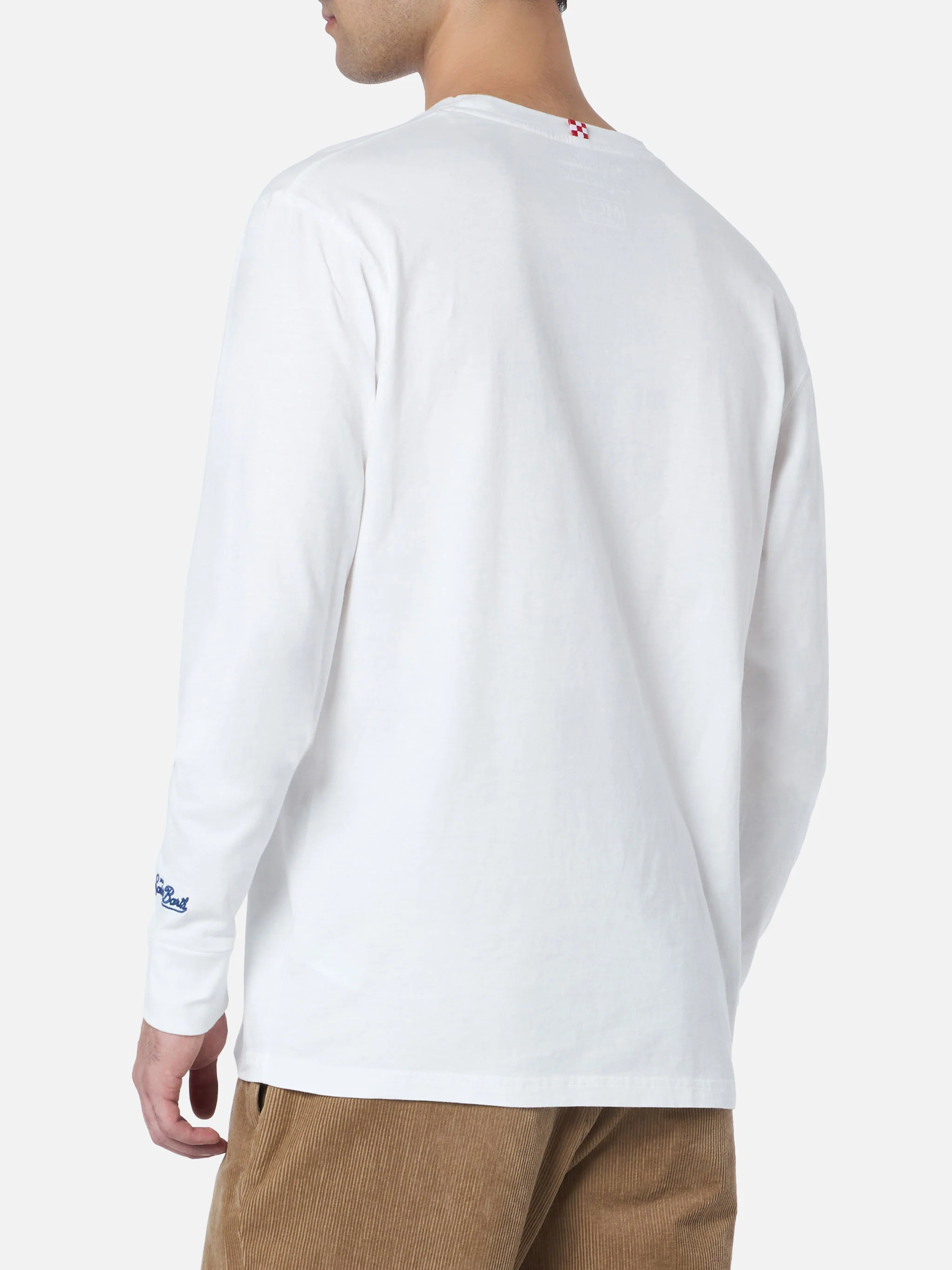 Luton heren wit T-shirt met 