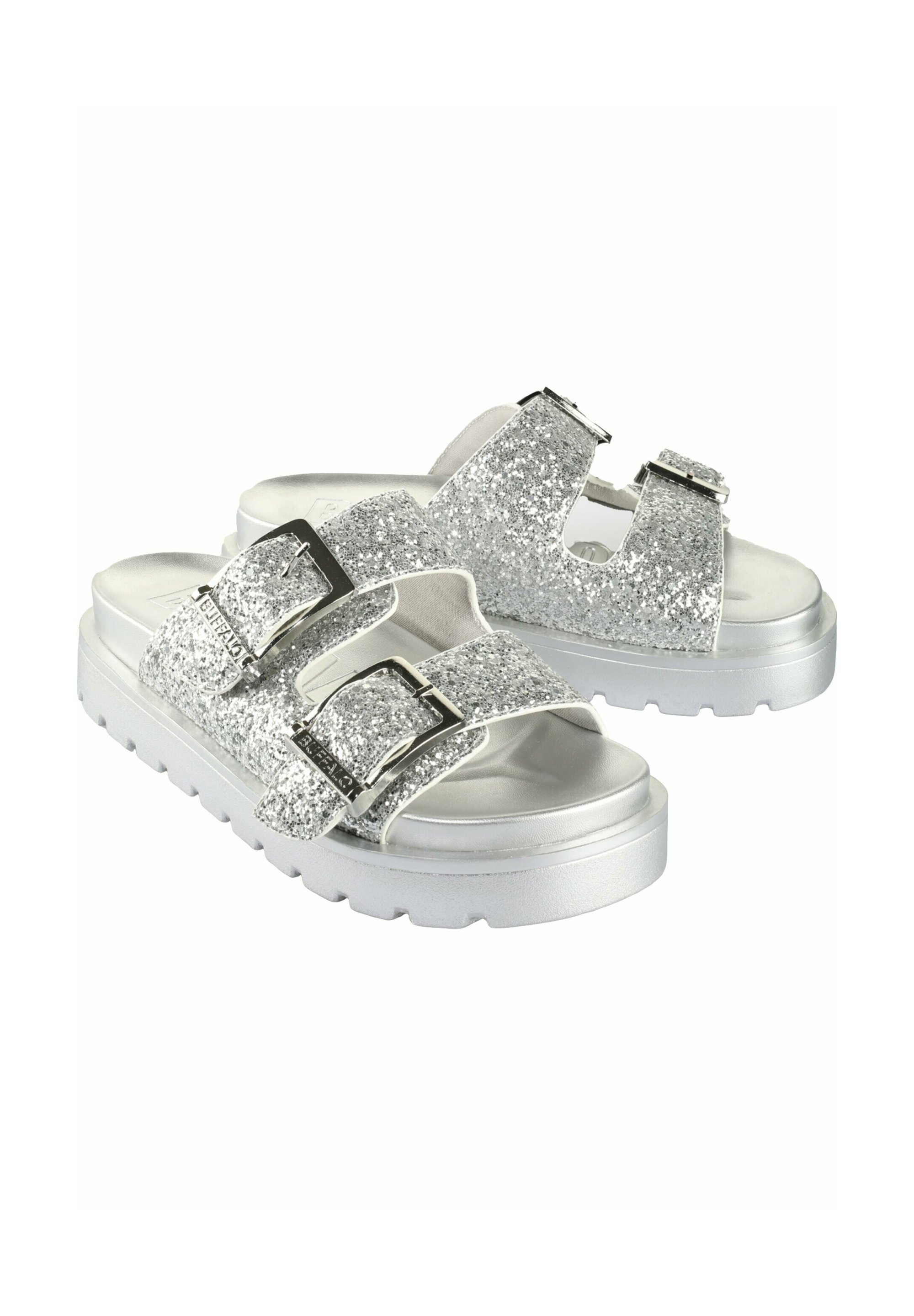 Buffalo RAYA ARI GLAM - Muiltjes - zilver