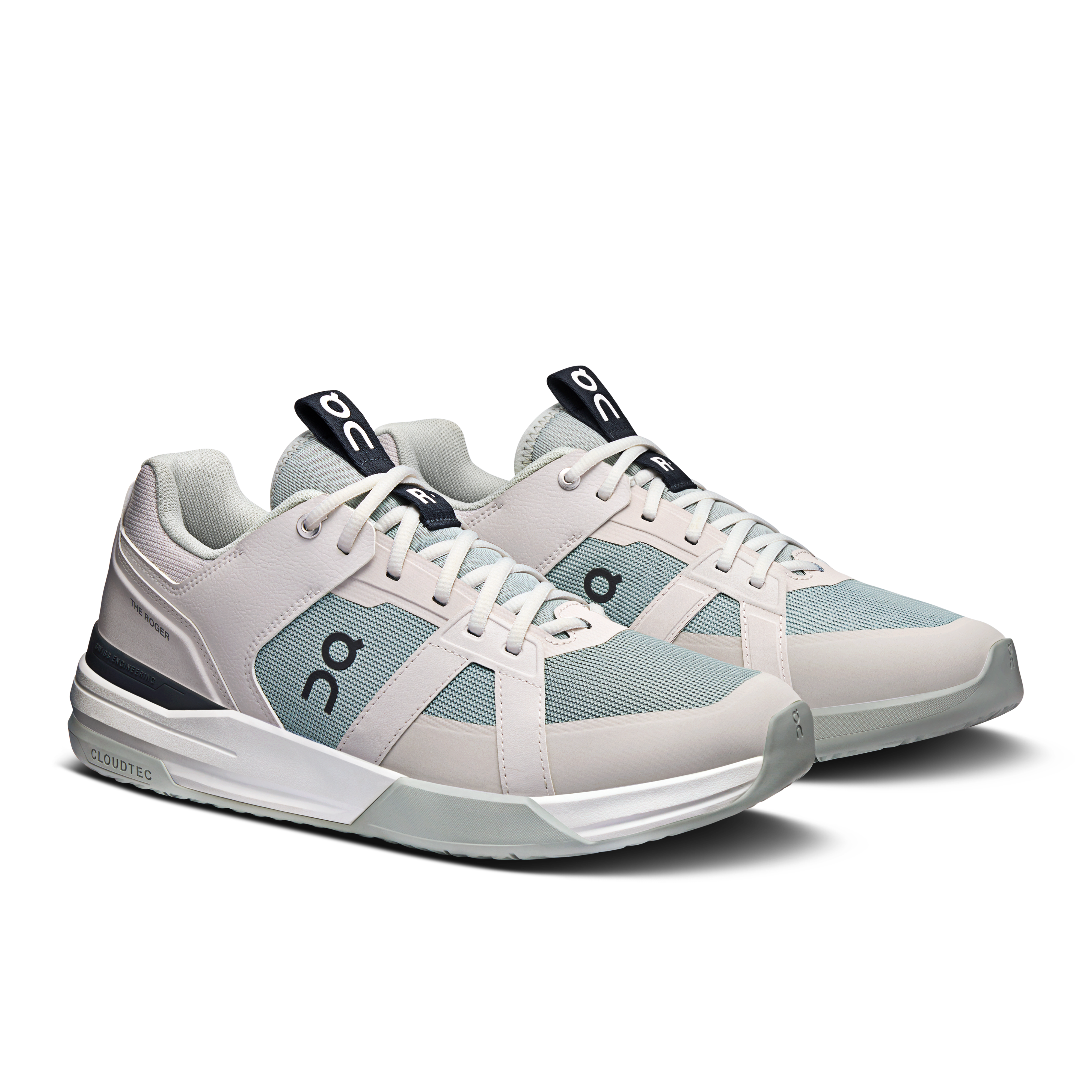 On Maglia da uomo THE ROGER Clubhouse Pro Silver | Glacier