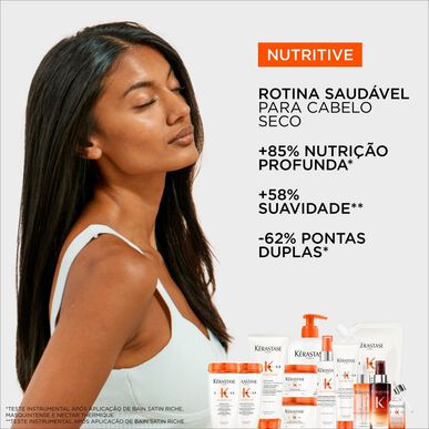 Kérastase Nutritive Pack Shampoo Bain Satin Riche Lait Vital Set Acondicionador Cabello Seco 1 unidad 1 unidad