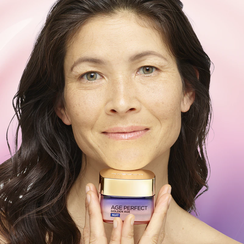 Creme Noturno Antirrugas Age Perfect Golden Age da L'Oréal Paris para Pele Madura