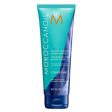 Moroccanoil Color Care Blonde Perfecting Purple šampon za plavu i sijedu kosu 200 ml