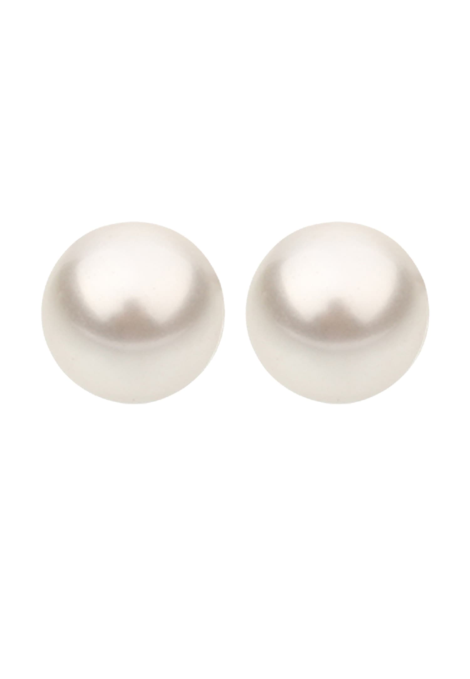 Nenalina Femmes Clous d'oreilles Classique avec perle synthétique en argent sterling 925