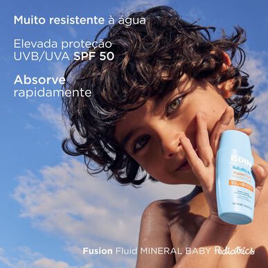 Isdin Dětský minerální opalovací krém na obličej SPF50 50 ml