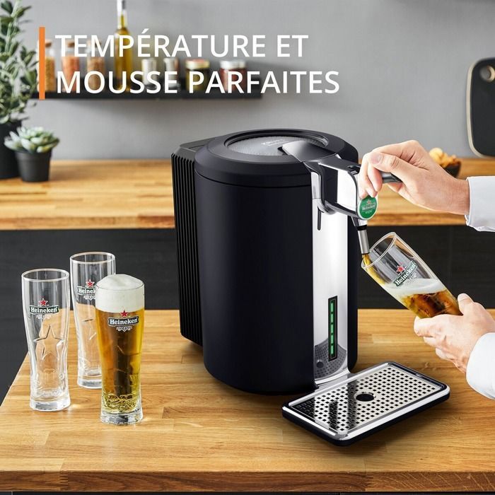 Krups Beertender Compact Ultimate, Machine à bière pression, VB720E10
