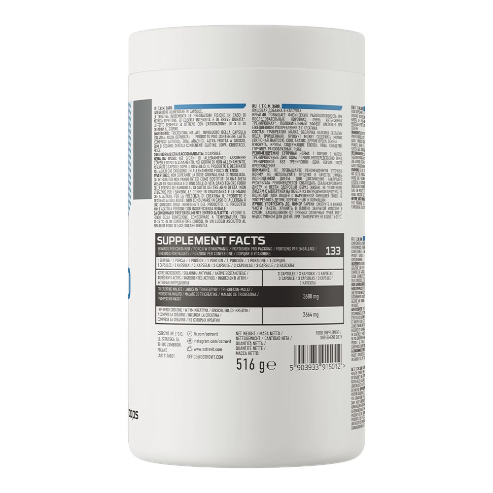 OstroVit Creatina Malato 3600 mg
