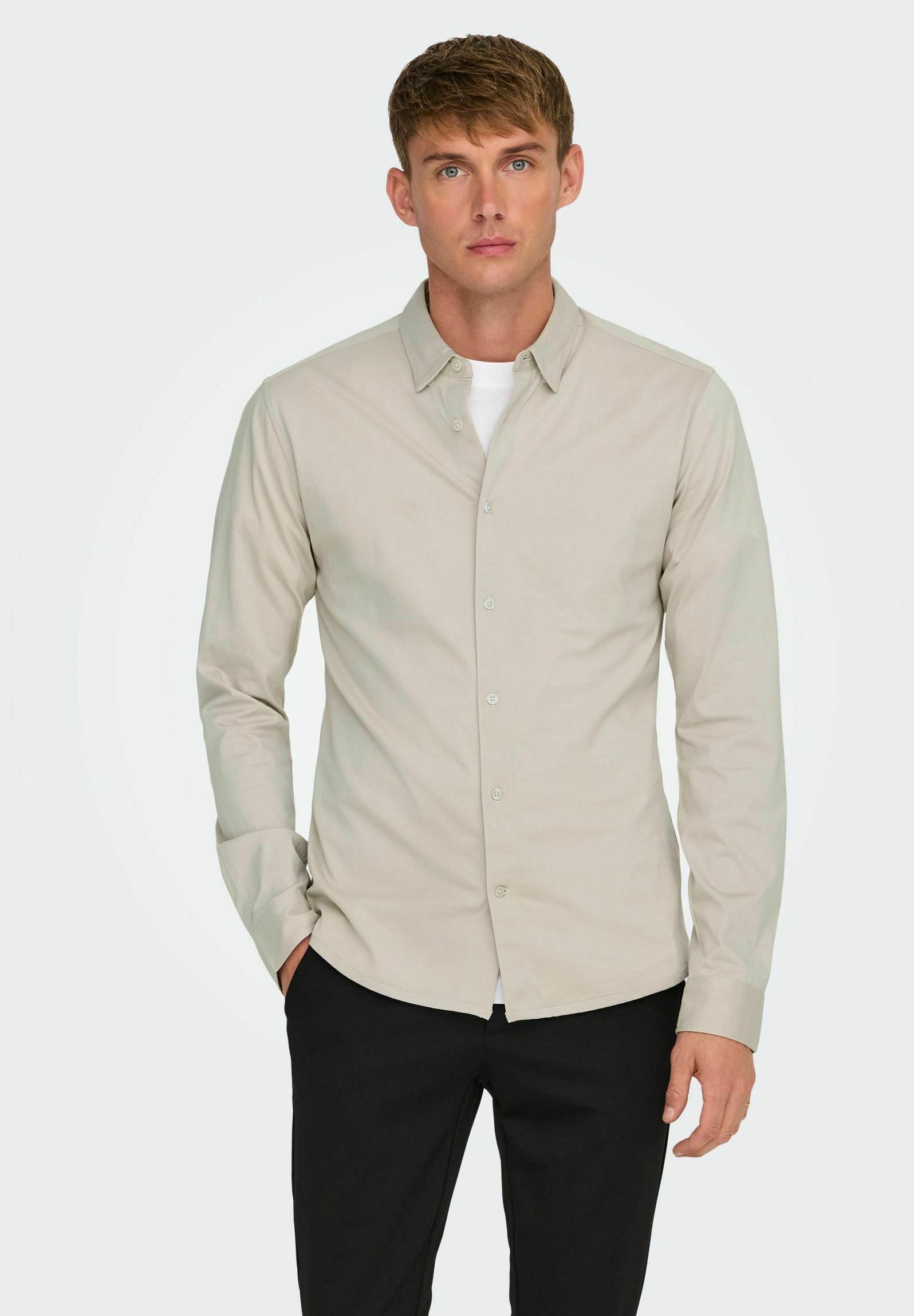Only & Sons ROBIN STRETCH NOOS - Formeel overhemd - moonstruck