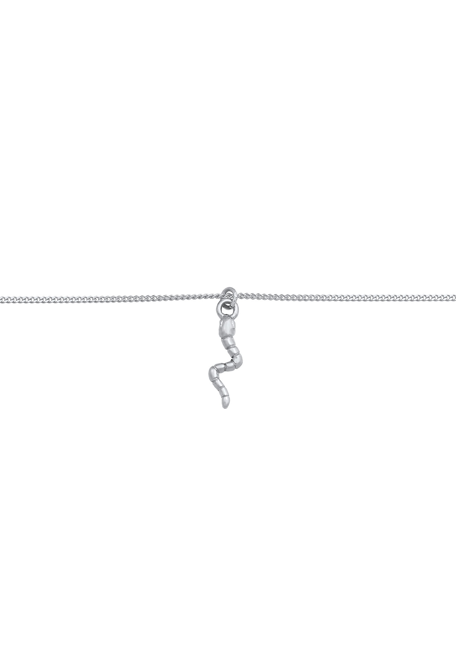 Elli Femmes Choker Pendentif Serpent Moderne en argent sterling 925