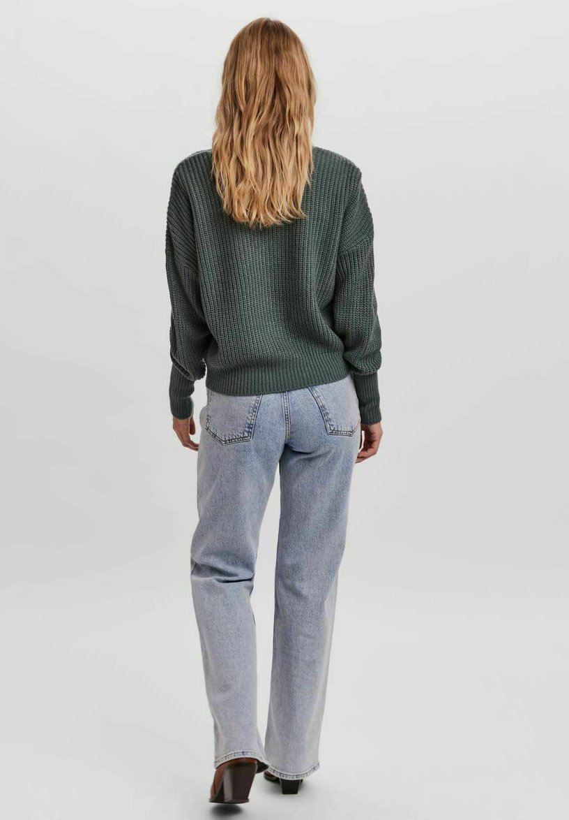Vero Moda VMLEA V-Ausschnitt-Cardigan - Cardigan - Balsamgrün