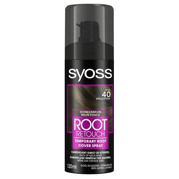 SYOSS sprej za rast tamnosmeđe kose