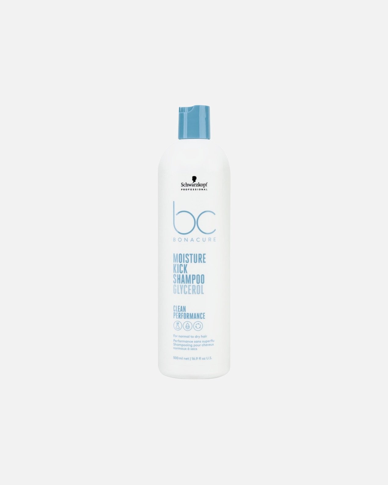 Schwarzkopf Professional Haarshampoo BC BONACURE Hyaluronic Moisture Kick šampūns - 500 ml