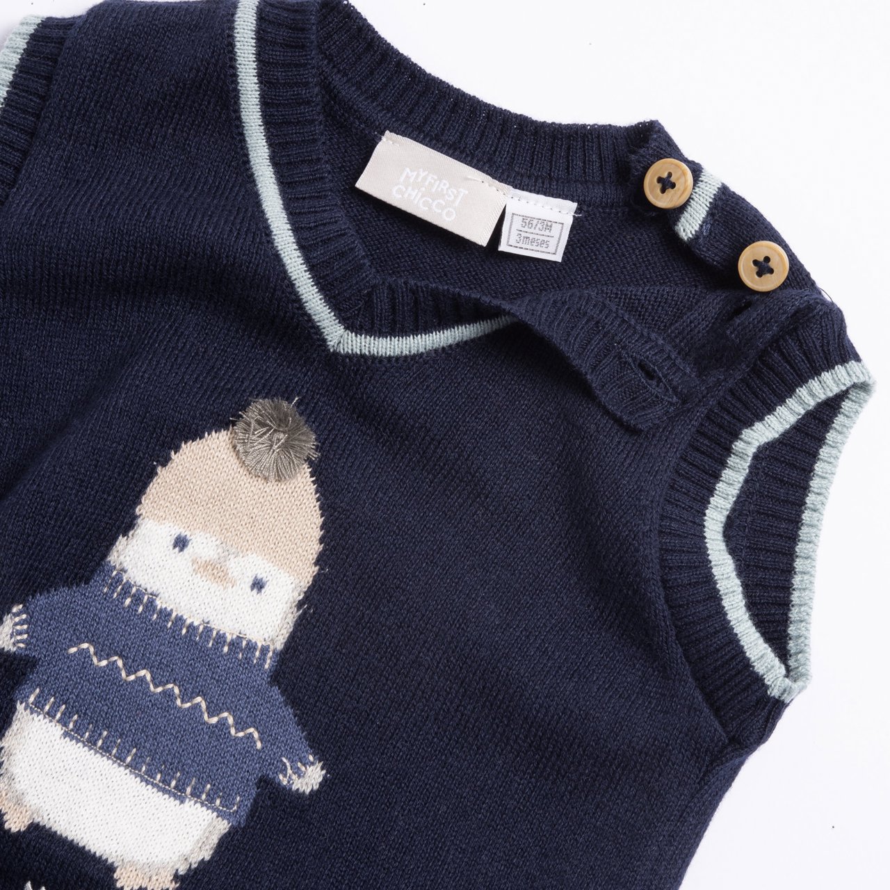 Pinguin-Strickweste