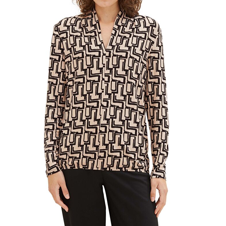  Naisten beige t-paita