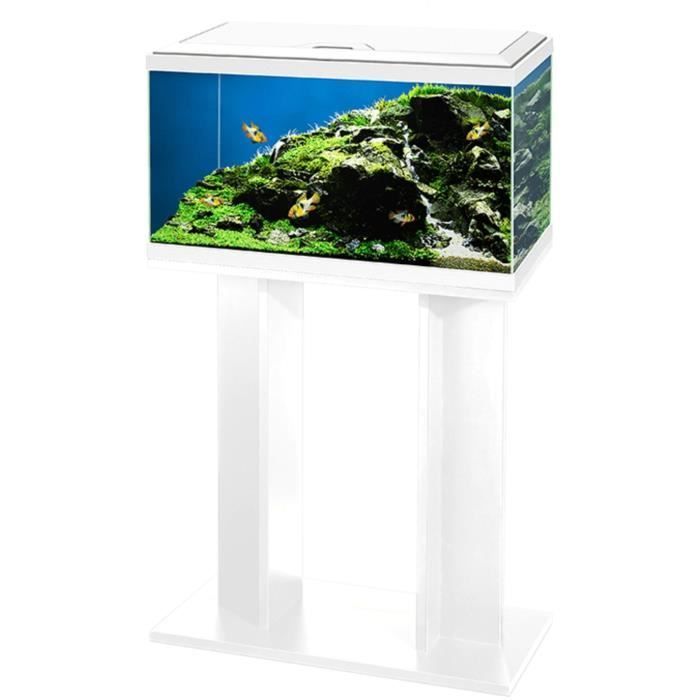 60cm Aquarium Cabinet - White - Easy Assembly - Modern Design
