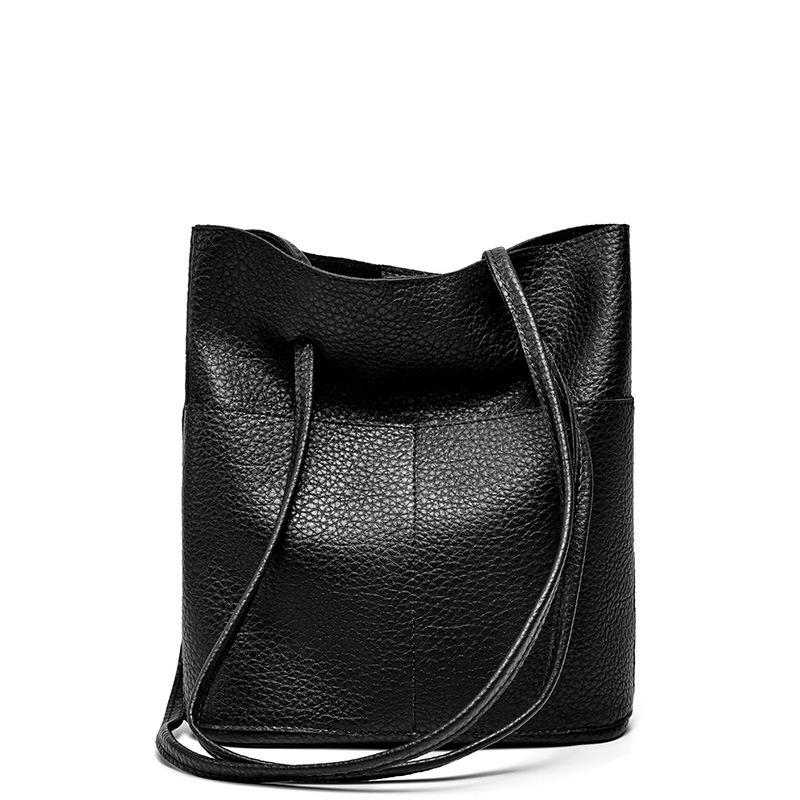 Sacs à main pour femmes en cuir véritable 100%, sacs à main de luxe en cuir de vachette de haute qualité, sacs à bandoulière décontractés et de grande capacité.