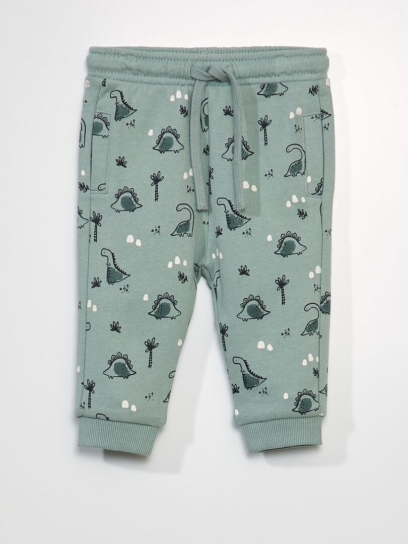 Pantalones deportivos estampados - AZUL
