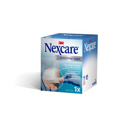 Nexcare valkoinen paperiteippi herkälle iholle 5 cm 1 kpl 1 kpl