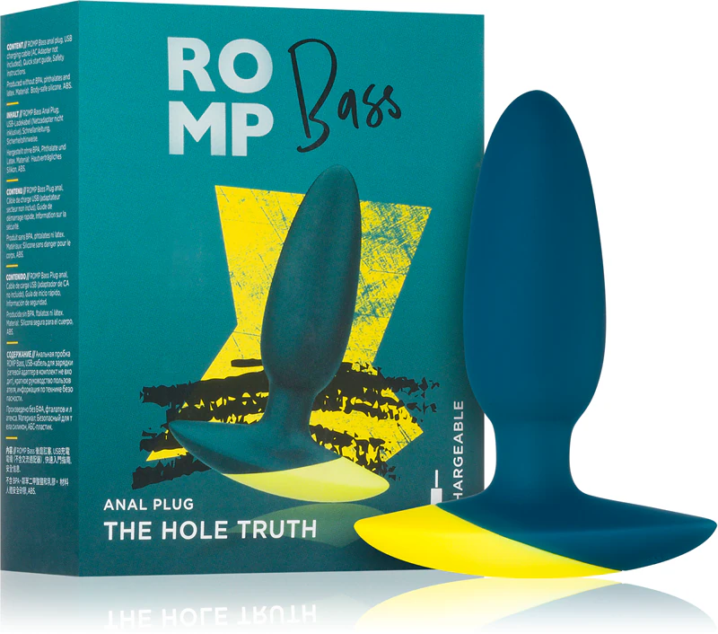 Plug anal vibratório ROMP Bass