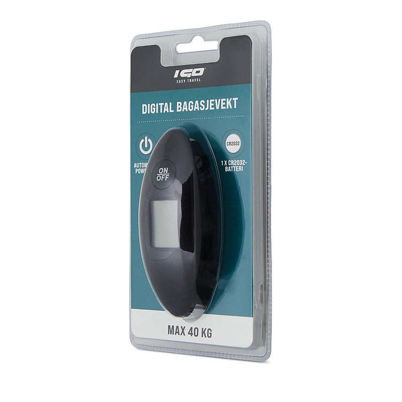 iGo digital bagagevægt, maks. 40 kg, iGo