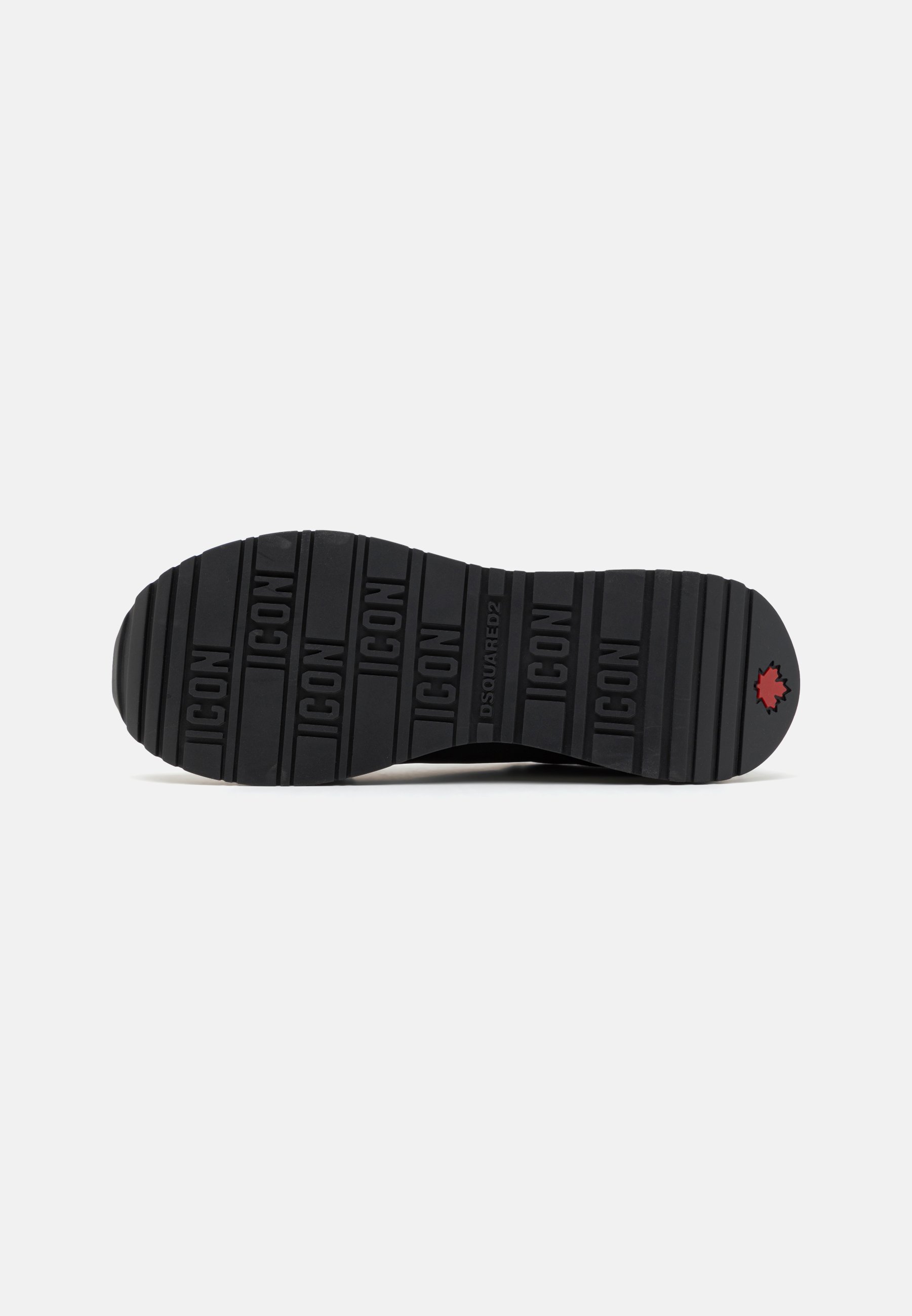 DSQUARED2 ICON sneakers - zwart/wit/rood