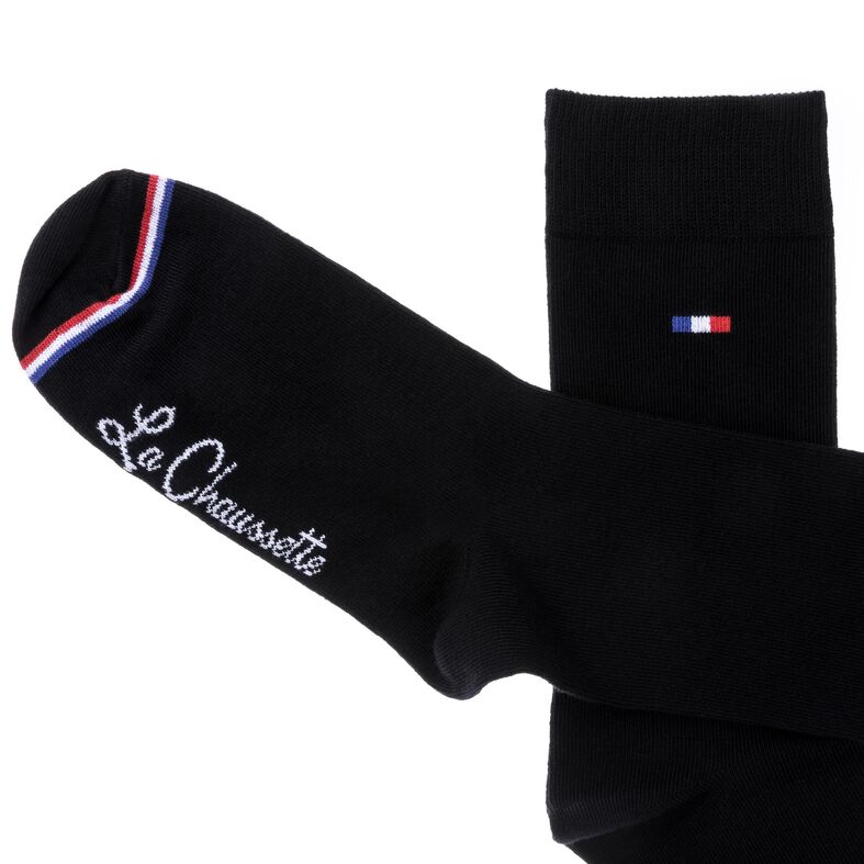 Schwarze Socken und Strumpfhosen für Herren