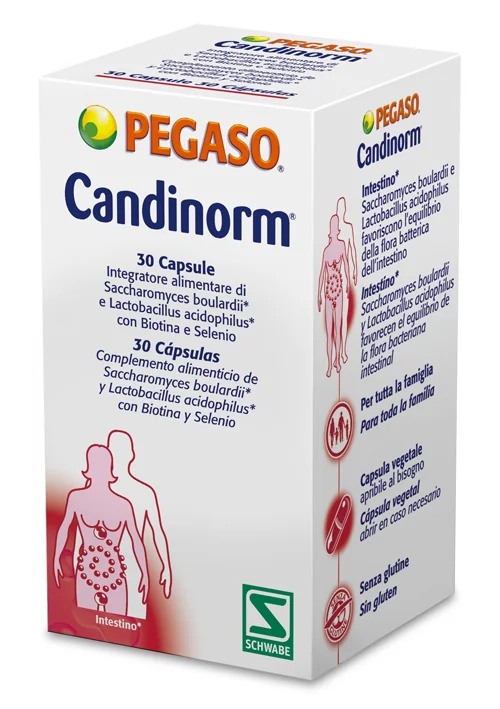 Candinorm 30 comprimidos. Fermentos lácticos para el bienestar de la flora intestinal.