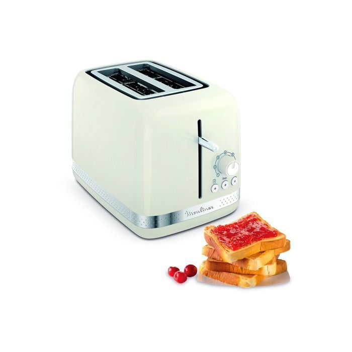 Tostapane MOULINEX Soleil 850W a 2 fette - Avorio - 7 livelli di doratura