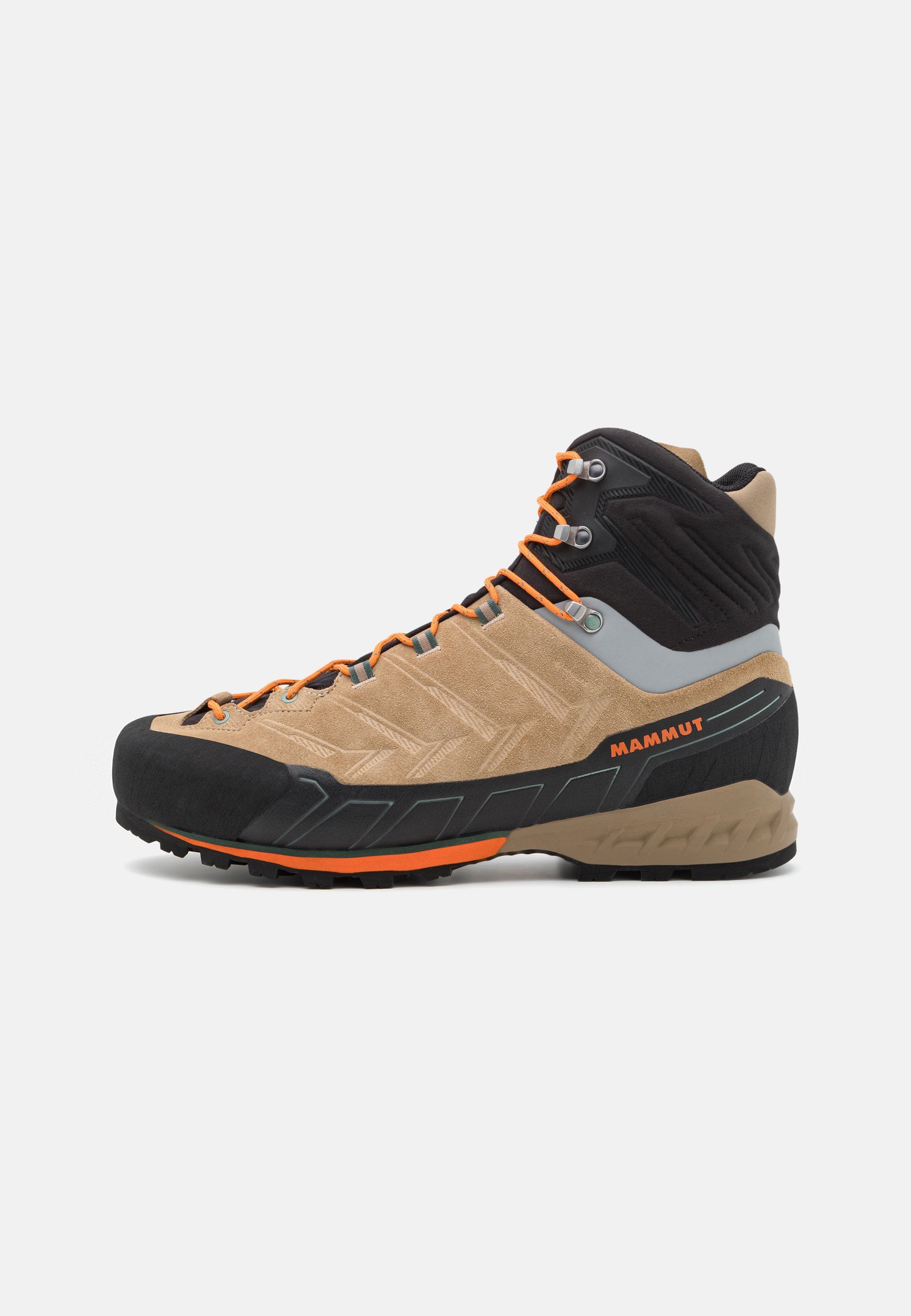 Mammut KENTO TOUR HIGH GORE TEX - Chaussures de montagne - savane/mandarine foncée