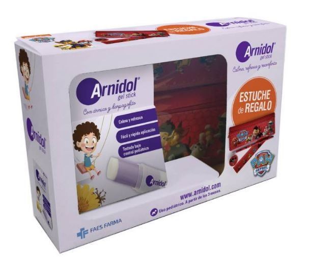 Arnikový gélový stick po modrinách Produkty na rany a modriny