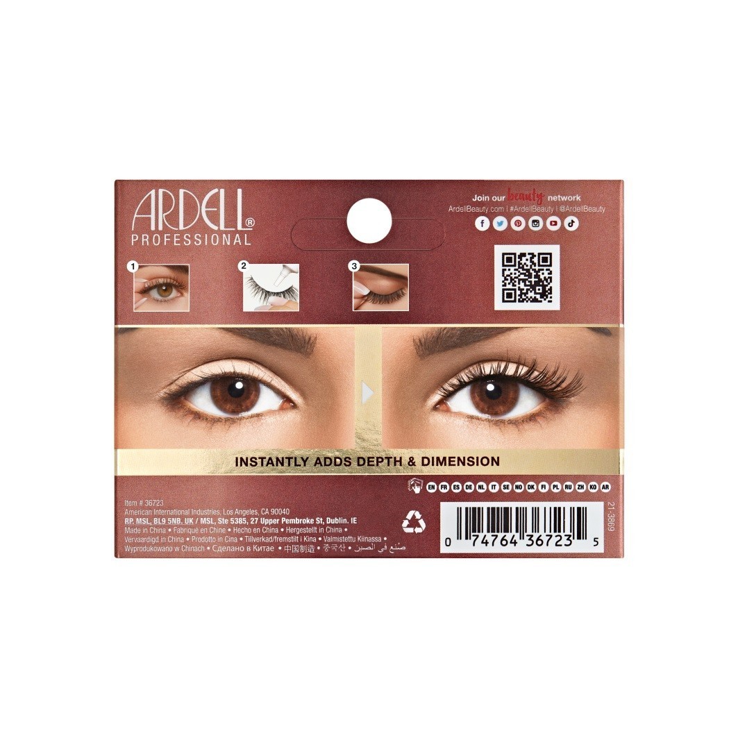 Ardell Príslušenstvo k líčeniu Balayage Wispies Lashes Bronde - 1 kus