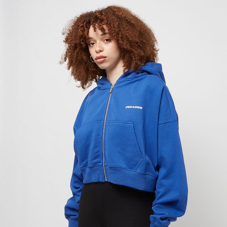 Marla Cropped Zip Hoodie
