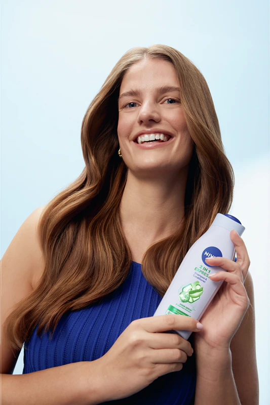 NIVEA 2 em 1 Care Express Proteção e Hidratação Shampoo e Condicionador 2 em 1