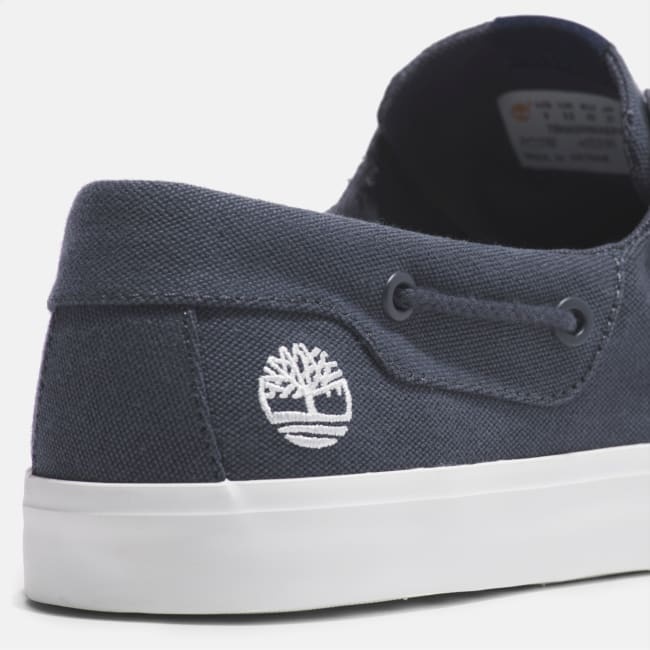 Sneaker Bassa Stringata da Uomo in blu marino
