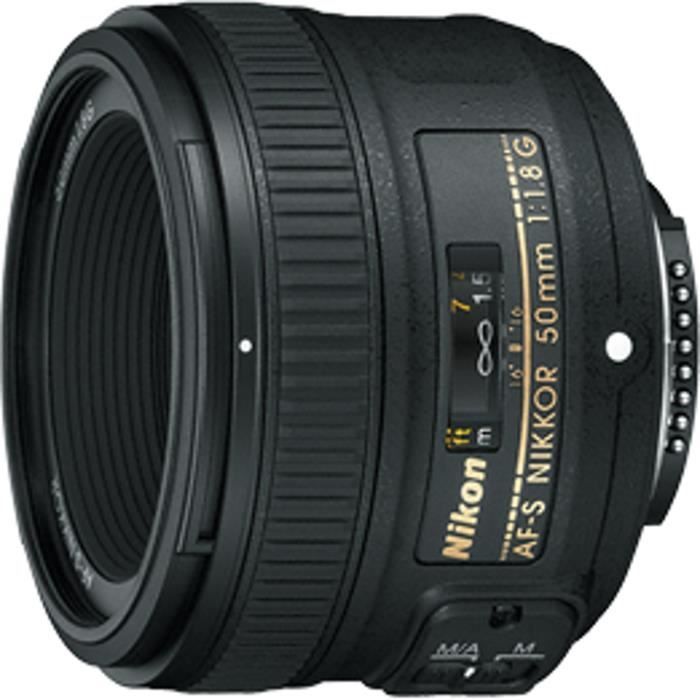 Objectif à Focale fixe Nikon AF-S NIKKOR 50 mm f/1.8G