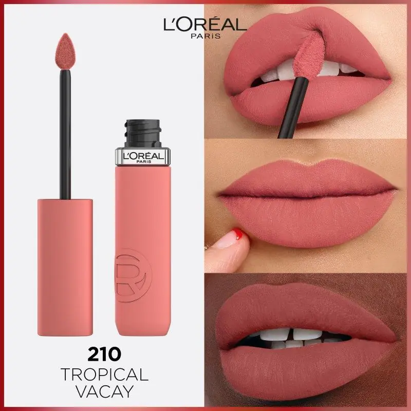 L’Oréal Paris Matte Resistance Pomadka do ust w płynie 210 Tropical Vacay