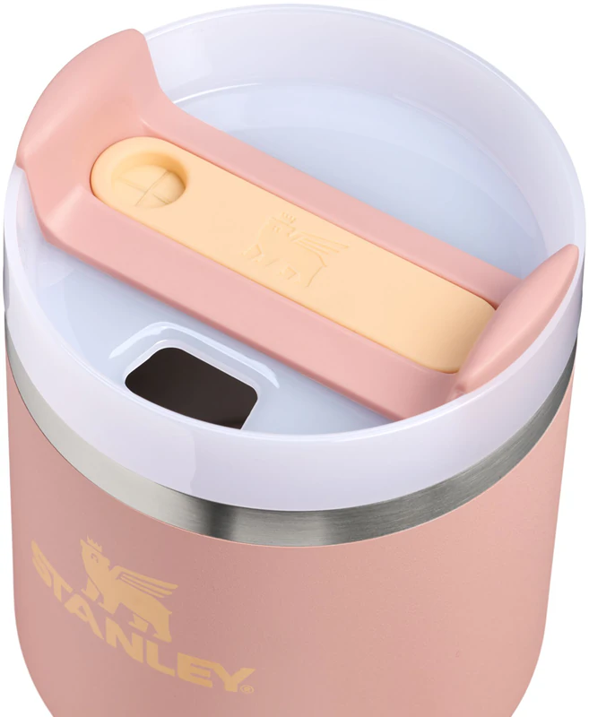 Stanley Quencher H2.O FlowState™ drinkbeker van roestvrij staal met rietje, klein formaat