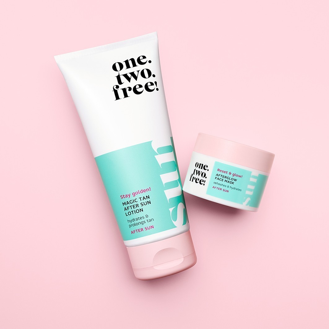 one.two.free! Losion za poslije sunčanja za tijelo nakon sunčanja – 200 ml